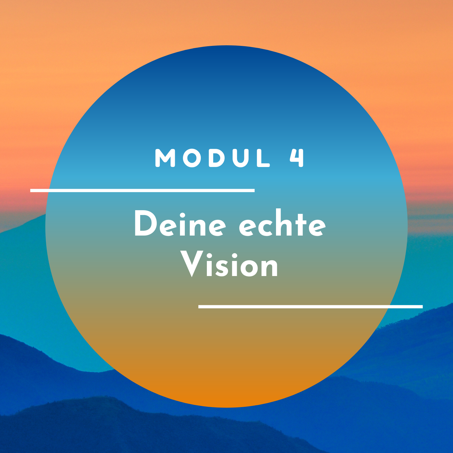 Modul 4 - Deine echte Vision